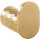Kleiderhaken Lumina – Messing & Edelstahl, Matte PVD Champagnegold