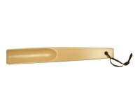 Medium-Sized Hotel Shoehorn – Wood, Natural, 25 cm