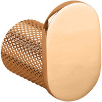 Solara Single Hook – Copper-Gold, PVD Glossy