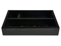 Corby Buxton Coffee Pod & Sachet Holder – Black Bamboo