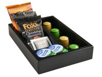 Corby Buxton Coffee Pod & Sachet Holder – Black Bamboo