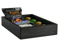 Corby Buxton Coffee Pod & Sachet Holder – Black Bamboo