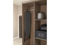 Berkshire Kompakt Bügelbrettbezug aluminisiert Dunkelgrau