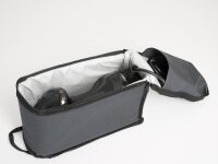 Corby Brixton Bügeleisen- und Dampfbügeltasche in Dunkelgrau