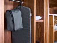 Corby Brixton Bügeleisen- und Dampfbügeltasche in Dunkelgrau