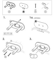 Durham Holder in Schwarz für Skye Haartrockner
