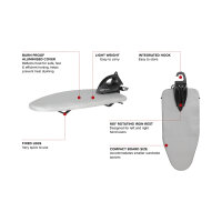 Corby Sutton Ersatz-Bügelbrettbezug – Hellgrau