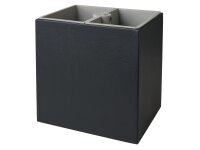 Highland Dual Square Bin with Plastic Inserts