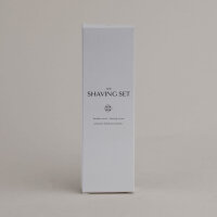 Luxury White Shaving Sets – Carton Packaging