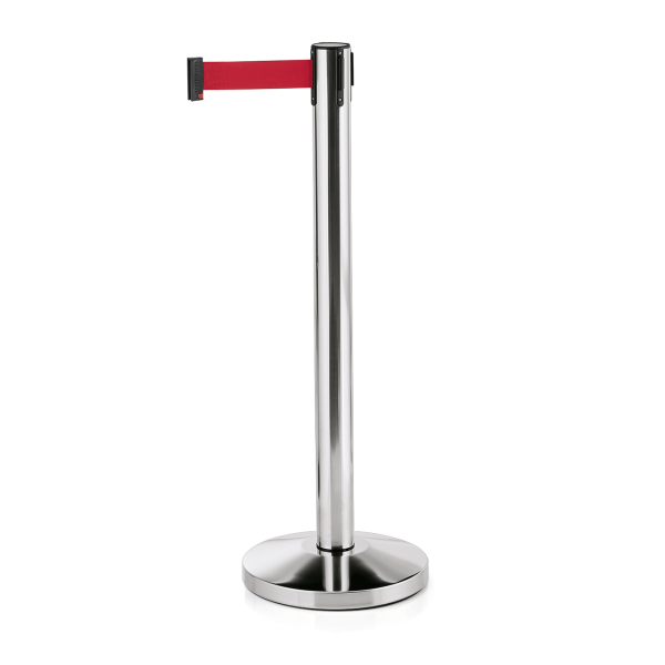 Barrier Post Set, Ø 32 cm, Set of 2, Stainless steel, Lightflex