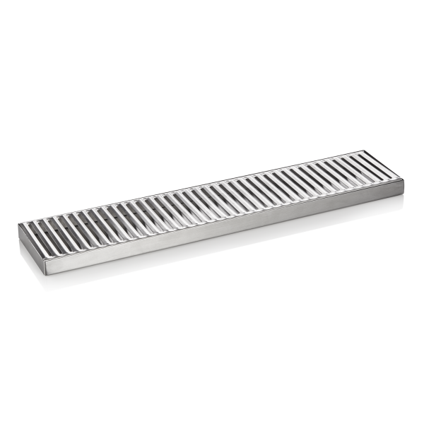 Drip Tray, 48.5 × 10.5 cm, Chrome nickel steel