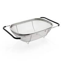 Draining Sieve, 36 × 24 × 11.5 cm, Stainless steel