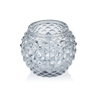 Ball Smoke Grey, Ø 7,5 cm, Glas