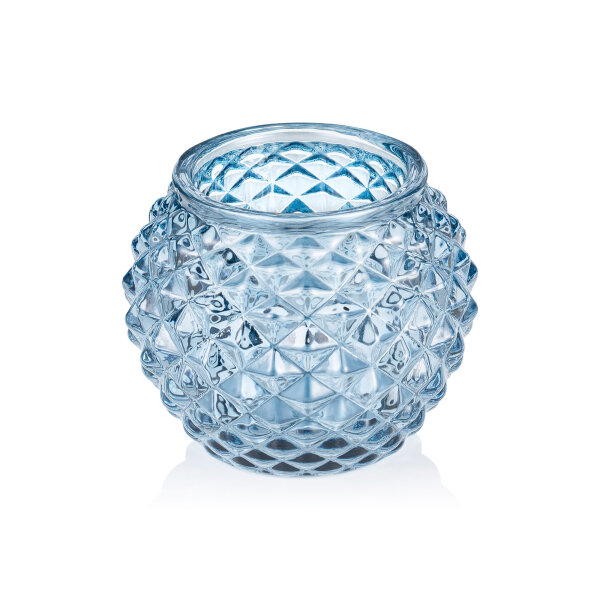 Ball Steel Blue, Ø 7,5 cm, Glas