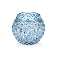 Ball Steel Blue, Ø 7,5 cm, Glas