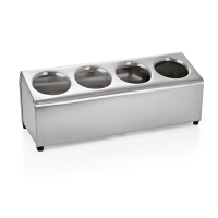 Cutlery Tray, 45 × 17 cm, Stainless steel