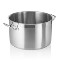 Bratentopf, 28 L, Chromnickelstahl 18/10, Cookware 21