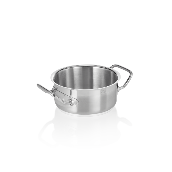 Bratentopf, 1,5 L, Chromnickelstahl 18/10, Cookware 21