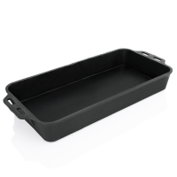 Roaster, 81 × 37 × 10.5 cm, Cast iron