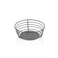 Buffet Basket, Ø 23 cm, Metal, Steelnest