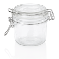 Swing Top Jar Set, Ø 8.5 cm, Set of 3, Glass