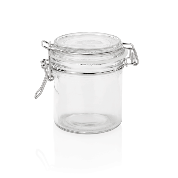 Bügelverschlussglas Set, Ø 8,5 cm, 2er-Set, Glas