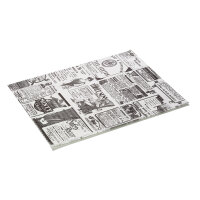 Burger Paper Times White Set, 28 × 34 cm, Grease...