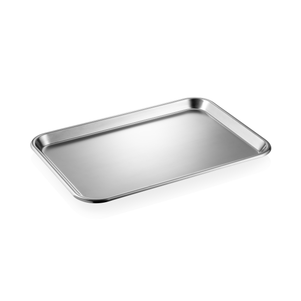 Burger Tray, 39 × 27 cm, Chrome nickel steel 18/10