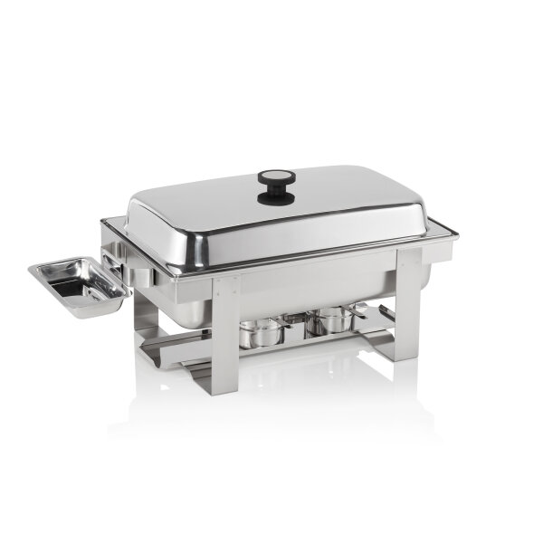 Chafing Dish GN 1/1, Chrome nickel steel