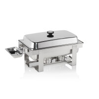 Chafing Dish GN 1/1, Chrome nickel steel