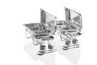 Chafing Dish GN 1/1 Set, Chrome nickel steel
