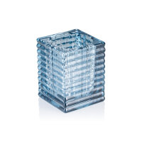 Cube Steel Blue, 7,5 × 7,5 cm, Glas