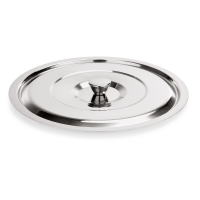 Lid For Tureen 1150, Ø 18 cm, Chrome nickel steel