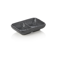 Dip Tray Set, Double, 11 × 7.5 cm, Set of 12,...
