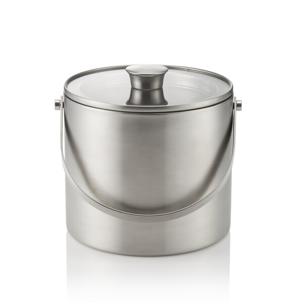 Eiseimer-Set Mit Zange, 3 L, Chromnickelstahl