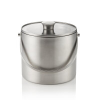 Eiseimer-Set Mit Zange, 3 L, Chromnickelstahl