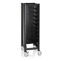 Euronorm Shelf Trolley Single, 60 × 50 cm,...