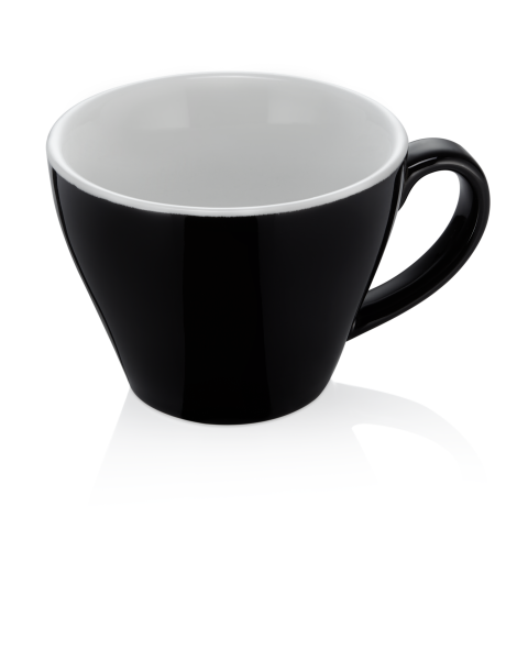 Espresso Doppio And Saucer Set, Ø 8.5 cm, Set of 6, Porcelain