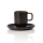 Espresso And Saucer Set, Ø 5.5 cm, Set of 6, Stoneware