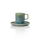 Espresso And Saucer Set, Ø 5.5 cm, Set of 6, Stoneware