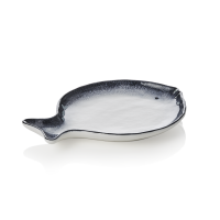 Fish Plate Set, 21 × 16 cm, Set of 6, Porcelain