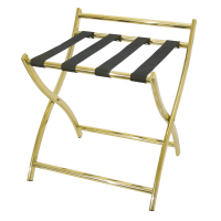 Luggage Rack, 50.5 × 45 × 51.5 cm, Chrome...
