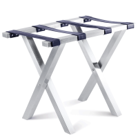 Luggage Rack, 62 × 39.5 × 54 cm, Chrome...