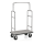 Gepäckwagen, 112 × 60 cm, Chromnickelstahl 18/8, Transit