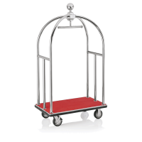 Gepäckwagen, 112 × 60 cm, Chromnickelstahl, Unity