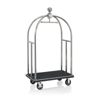 Luggage Trolley, 112 × 60 cm, Chrome nickel steel,...