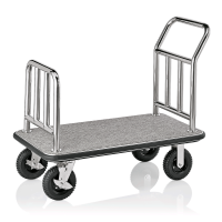 Luggage Trolley, 113 × 60 cm, Stainless steel