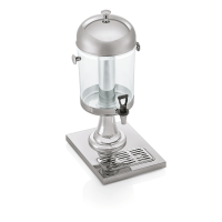 Beverage Dispenser, 26 × 35 × 58 cm, Chrome...