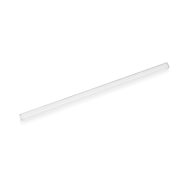 Glass Drinking Straw With Brush Set, Ø 0.8 cm, Set of 10, Glass