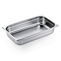 GN Behälter 1/1, 100 mm, Chromnickelstahl 18/8, GN...